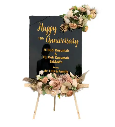 Papan Bunga Akrilik Namo Buaya