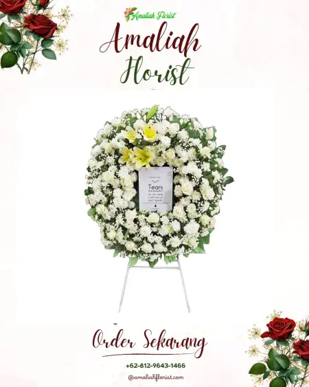 Krans Bunga Duka Namo Buaya