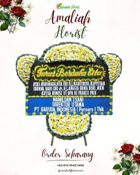 Papan Bunga Duka Namo Buaya